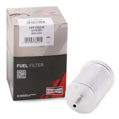 Abbildung von CHAMPION CFF100236 Kraftstofffilter Leitungsfilter 8 RENAULT: TWINGO 2, SCENIC 3, Clio III Grandtour, CITROËN: C3 II, C2 Schrägheck, C4 Picasso 1