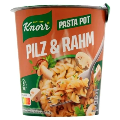 Abbildung von 2 x Knorr Pasta Snack Pilz &amp; Rahm