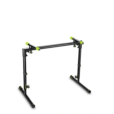 Abbildung von Gravity KS TS 01 B robuster Keyboardstativ Tisch, mehrfach verstellbar, schwarz