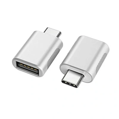 Abbildung von nonda USB C auf Adapter 3.0 (2 Stücke), Adapter, Type USB, Thunderbolt 4/3 Female für MacBook Pro 2021, Air 2020, iPad 21, More Geräte