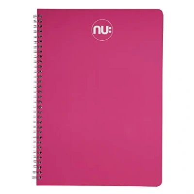 Abbildung von NU Notizbücher Spectrum Autumnal Range Mulburry Journal Notizbuch Spiralbindung A4 Notizblock 150 Seiten