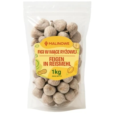 Abbildung von Malinowe FEIGEN GETROCKNET IN REISMEHL 1kg Feige Ausgezeichnet
