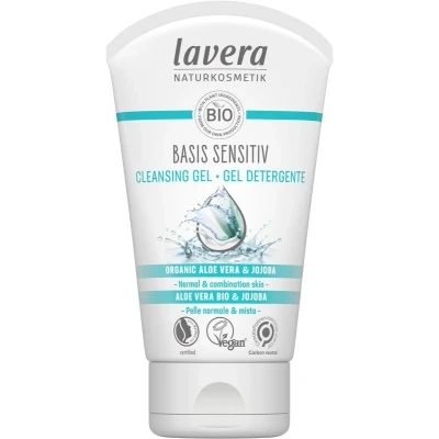 Abbildung von Lavera Basis Sensitiv Cleansing Gel 125 ml