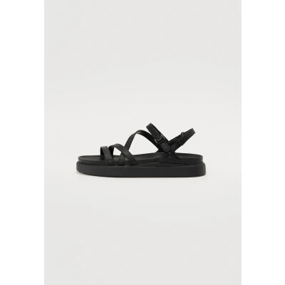 Abbildung von Clarks Aristella ROSE Riemensandalette, Damen, Größe: 39, Black Schuhe
