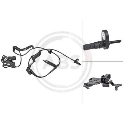 Abbildung von A.B.S. 31962 ABS Sensor aktiver 1100 schwarz FORD: Ranger Mk3