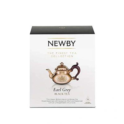 Abbildung von Newby Tea Earl Grey, schwarzer Tee, 37,5g, 15 St