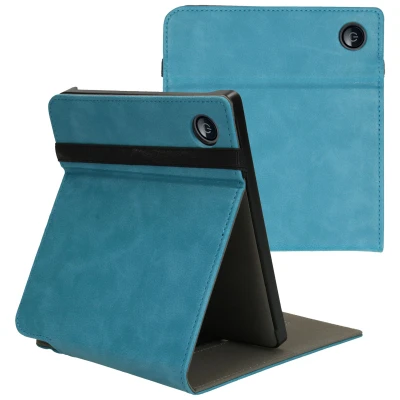 Abbildung von Stand Flipcase für das Kobo Libra 2 / Tolino Vision 6 Hellblau