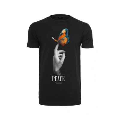 Abbildung von Mister Tee Herren T Shirt Peace Butterfly Tee, Print Shirt, Regular Fit, Streetwear