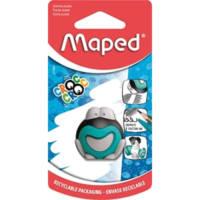 Abbildung von Maped Radierer CROC Frosch türkis, 1x