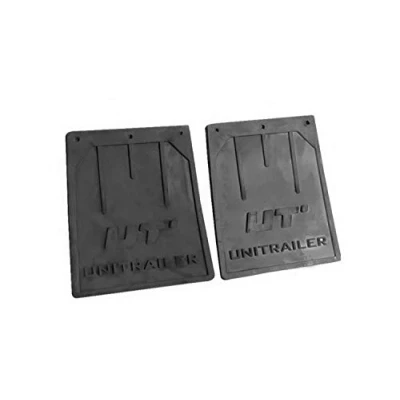 Abbildung von UNITRAILER Spritzlappen Set klein für PKW Anhänger, 13‘‘ und 14‘‘ Kotflügel