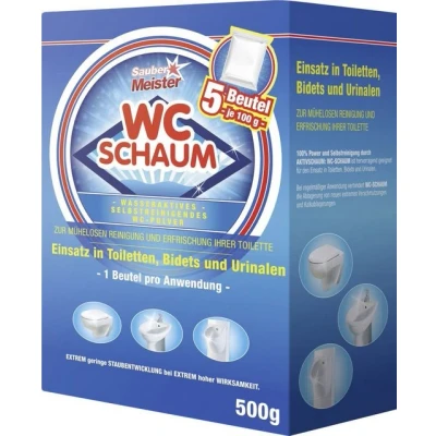 Abbildung von Broszio WC Reinigungsschaum 5 x 100 g Badreiniger