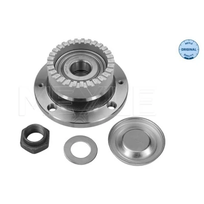 Abbildung von MEYLE 11 14 750 0009 Radnabe 4 108 mit integriertem Radlager, ABS Sensorring Anbaumaterial Hinterachse beidseitig ORIGINAL Quality