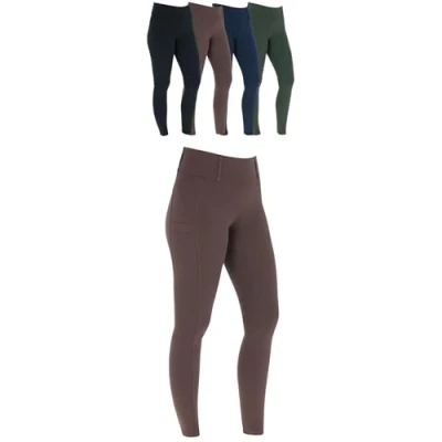 Abbildung von Covalliero Reitleggings AW24 Full Grip Kaffee
