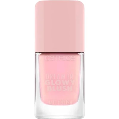 Abbildung von Catrice Dream In Glowy Blush Nail Polish, Nr. 080, Pink, langanhaltend, schimmernd, acetonfrei, vegan, ohne Mikroplastikpartikel, Konservierungsstoffe, 1er Pack (10.5ml)