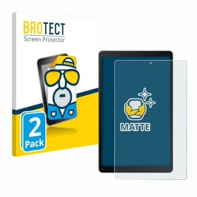 Abbildung von BROTECT Entspiegelungs Schutzfolie für Samsung Galaxy Tab A 10.1 WiFi 2019 (2 Stück) Matte Displayschutz Folie, Anti Reflex, Fingerprint