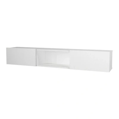 Abbildung von en.casa Lowboard, »Paltamo« Fernsehschrank 180x31x29,5cm Weiß, 5cm Weiß