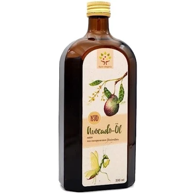 Abbildung von Bio Avocadoöl 500ml nativ, kaltgepresst, aus kleinbäuerlichem Biolandbau