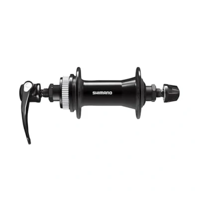 Abbildung von SHIMANO Vorderradnabe HB QC400 Center Lock 32 Loch, Schwarz
