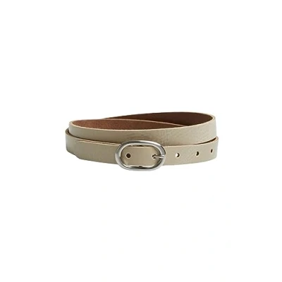 Abbildung von Esprit SLIM BELT Gürtel, Damen, Größe: 85, Light taupe
