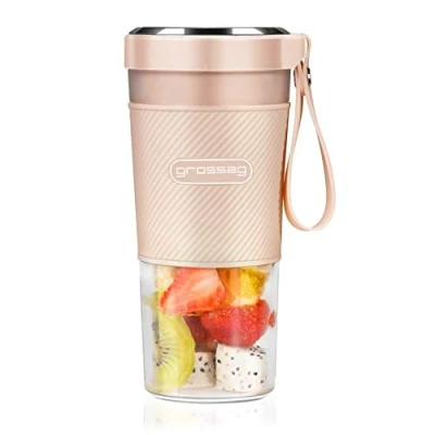 Abbildung von grossag Akku Smoothie Maker &quot;to go Rosa MX 10.02 1378&quot;, 67 W