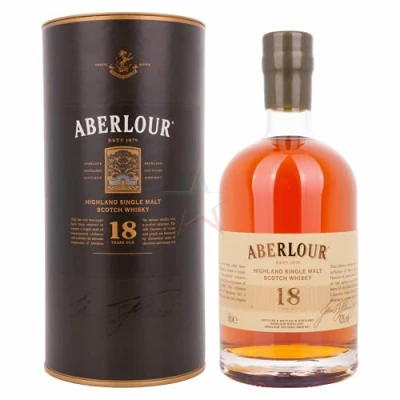 Abbildung von Aberlour 18 Years Old Highland Single Malt Scotch Whisky 43,00% 0,50 Liter