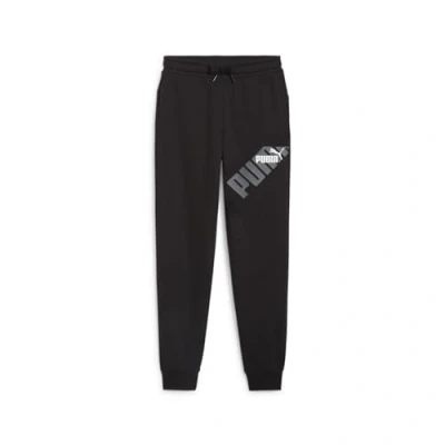 Abbildung von Puma Power Graphic Unisex Jogginghose für Kinder, Größe: 152, Black