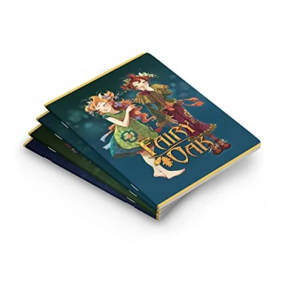Abbildung von Pigna F.to A4 Maxi Notizbücher Fairy Oak 10 Stück sortiert