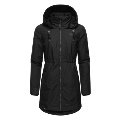 Abbildung von Ragwear Dakkota Regenjacke / wasserabweisende Jacke, Damen, Größe: Small, Black