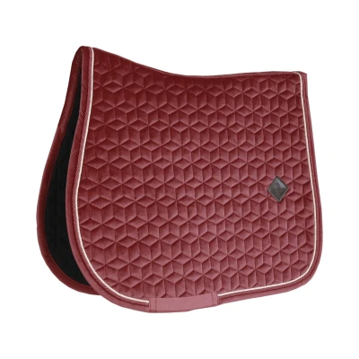 Abbildung von Kentucky Horsewear Schabracke Velvet Springen Bordeaux
