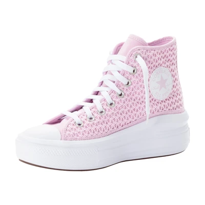 Abbildung von Converse Chuck Taylor ALL STAR MOVE Crochet Platform Unisex Sneaker high für Kinder, Größe: 36, Stardust lilac/white Schuhe