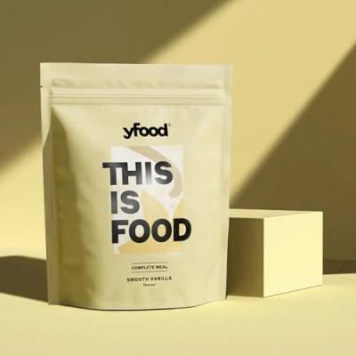 Abbildung von yfood Pulver Smooth Vanilla, Leckere Trinkmahlzeit für unterwegs, THIS IS FOOD Pulver, 25g Protein, 12 Mahlzeiten, 26 Vitamine und Mineralstoffe, Geschmack Vanille (1,0 kg, Vanilla)