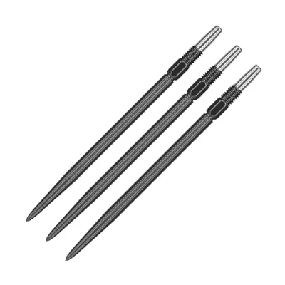 Abbildung von Target Darts Swiss Points, Nano Point Dartspitzen (3er Pack Spitzen) 26MM, Schwarz Wechsel Dartspitzen, Profi Dart Zubehör