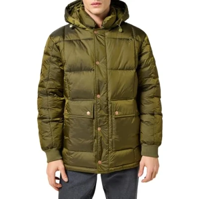 Abbildung von Wrangler Wintermantel, Herren, Größe: Large, Ivy green