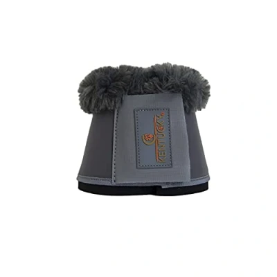 Abbildung von Kentucky Horsewear Hufglocken Sheepskin Leather Grau/Grau L Agradi.deVerkauft von Agradi