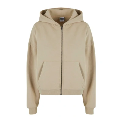 Abbildung von Urban Classics BOXY Sweatjacke, Damen, Größe: XL, Wetsand