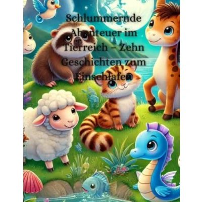 Abbildung von Schlummernde Abenteuer im Tierreich Zehn Geschichten zum Einschlafen:: zauberhafte Gute Nacht Geschichten, die kleine Träumer sanft ins Reich der Träume begleiten. Perfekt für Kinder