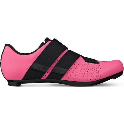 Abbildung von fizik Tempo R5 Powerstrap Fahrradschuhe pink/schwarz