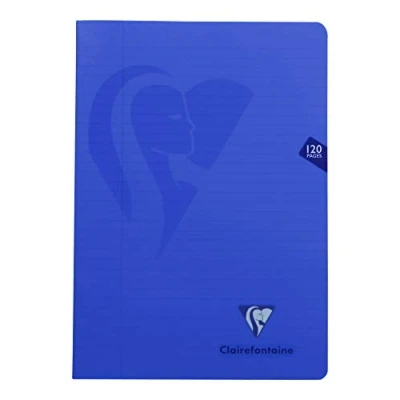 Abbildung von Clairefontaine 303525C Heft Mimesys DIN A4, 21 x 29,7cm, 60 Blatt, liniert mit Rand, 1 Stück, farbig sortiert