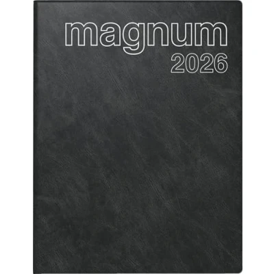 Abbildung von rido/idé Buchkalender Mod. magnum 2026 183x240 mm, Kunststoff, schwarz