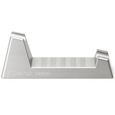 Abbildung von Der Henson Rasiererständer leichter und sehr langlebiger Rasierhobelständer für Männer Frauen Aluminium Rasiererhalter AL13, AL13 M, Ti22