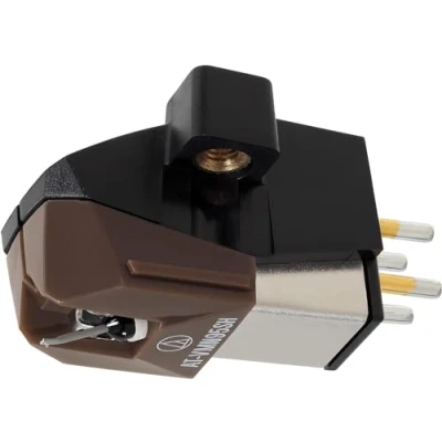Abbildung von Audio Technica AT VM95SH VM95 Serie Stereotonabnehmer Shibata Braun