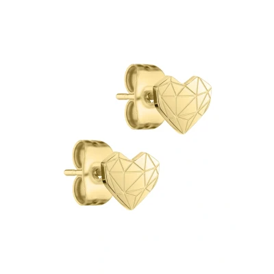 Abbildung von Liebeskind Berlin MINI Broken Heart Ohrringe goldcoloured, Damen, Größe: One Size, Gold coloured