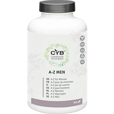 Abbildung von Männer Multivitamin Tabletten 1 Jahres Vorrat Laborgeprüft Complete Your Body
