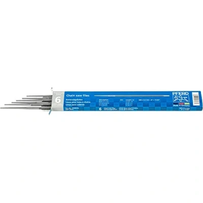 Abbildung von PFERD 17075 Premium Line Kettensägefeile 11/64 Zoll Durchmesser x 8 cm Länge, 6 Stück