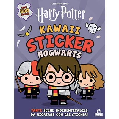 Abbildung von Hogwarts. Kawaii sticker. Harry Potter. Ediz. a colori (J.K. Rowling&#039;s wizarding world)
