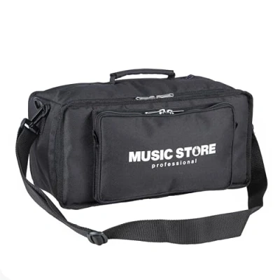 Abbildung von MUSIC STORE Schutztasche für Behringer XR 18, 16 x Air, Nylon, Gepolstert, Wasserabweisend, Staub und Kratzerschutz, Stoßfest, Zubehörfach Kabel, Handgriff, Schulterriemen, Innenmaße 333 150