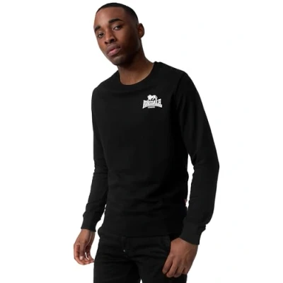 Abbildung von Lonsdale Herren Longridge Sweatshirt, Schwarz, S EU