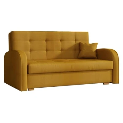Abbildung von Mirjan24 Schlafsofa Viva Gold III mit Bettkasten, Bettsofa, 3 Sitzer Polstersofa Schlaffunktion inkl. Kissen, Sofa, Sofagarnitur, Farbauswahl, Wohnlandschaft (Kronos 01)