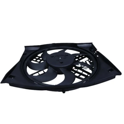 Abbildung von MAXGEAR AC230114 Lüfter 395 12 228 mit Kühlerlüfterrahmen (Zarge) Steuergerät BMW: 3 Limousine, Touring, Cabrio