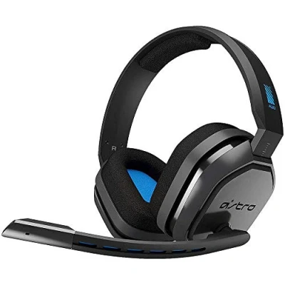 Abbildung von ASTRO Gaming A10 Headset mit Kabel, Leicht &amp; Robust, Audio, Dolby ATMOS, 3,5mm Anschluss, Xbox Series XS, One, PS5, PS4, Nintendo Switch, PC, Mac, Smartphone Schwarz/Blau